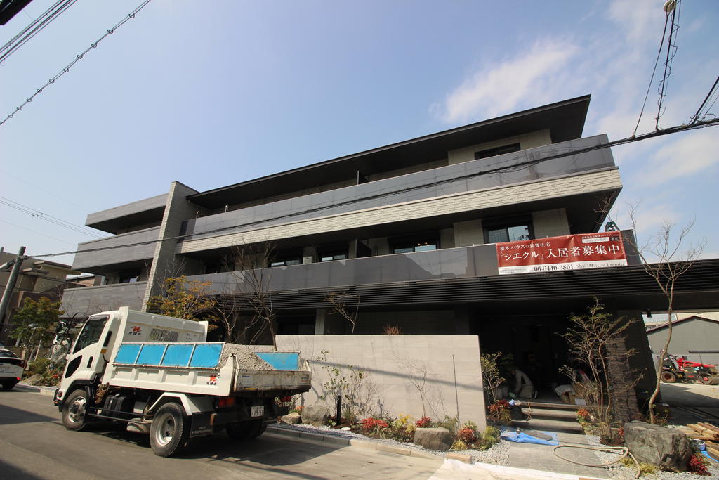 建物外観　外観を撮影
