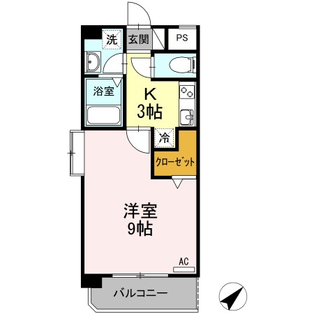 西春日井郡豊山町大字青山のマンションの間取り