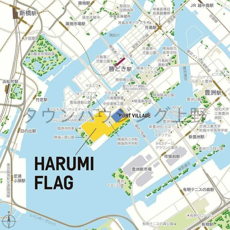 【HARUMI　FLAG　PORT　VILLAGE　Ｂ棟のその他】