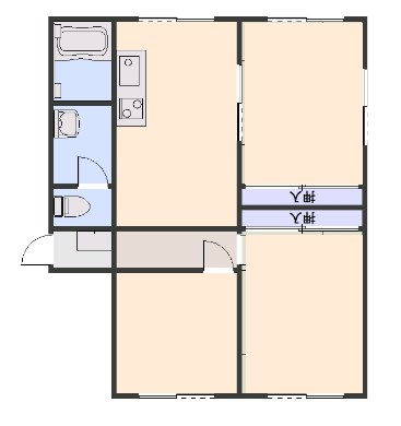 イモセハイツの間取り