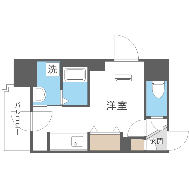 Ａｓｔｅｒ　Ｎ１３の間取り