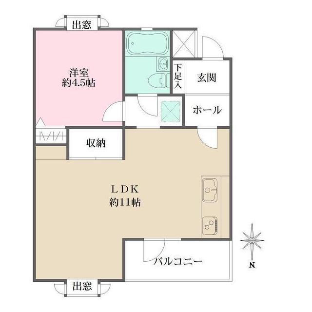 東灘本庄町アーバンコンフォートの間取り