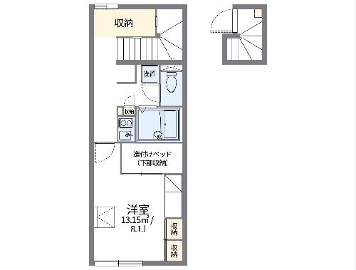 レオパレス凛の間取り