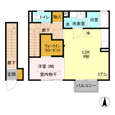 セレンディピティ・ヴィラ　Ｓの間取り