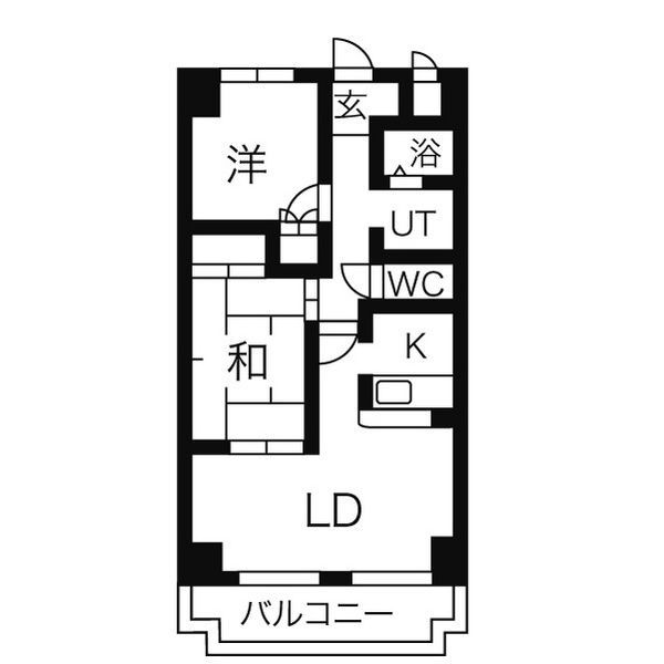 【メゾン黒川の間取り】