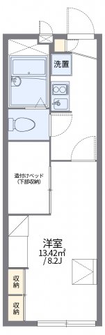 レオパレス東北野の間取り