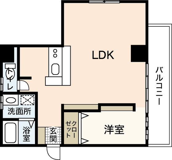 レジェンド南竹屋の間取り