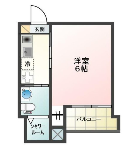 品川区東大井のアパートの間取り