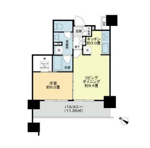 長野市七瀬のマンションの間取り