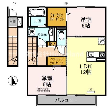 CASSIA 道の間取り