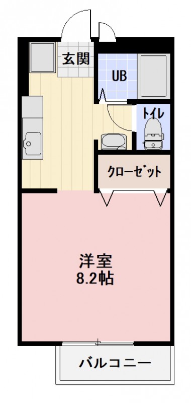 プレミール・ナラノの間取り