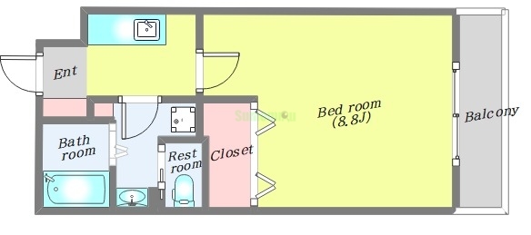 リビングステージ木町通の間取り