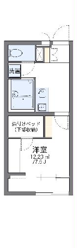 レオパレスアンジェの間取り