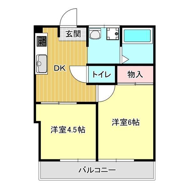 ハピネス八事の間取り