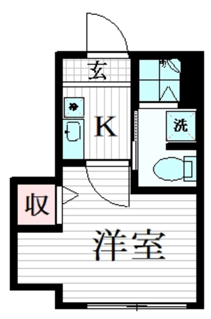 Plaisir上落合の間取り