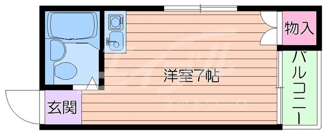 アパートメント摂津IIの間取り