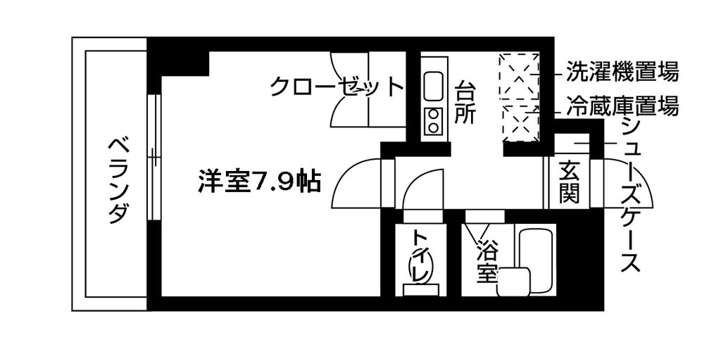 ウイステリア星ヶ丘の間取り