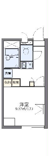 レオパレス本鳥栖の間取り