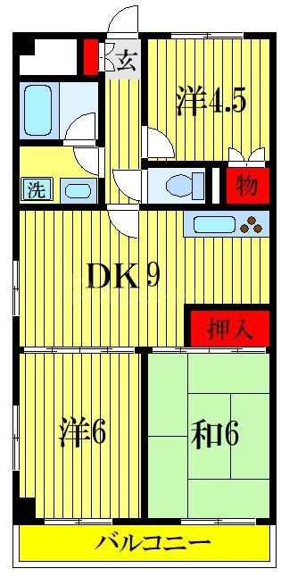 YS習志野台の間取り