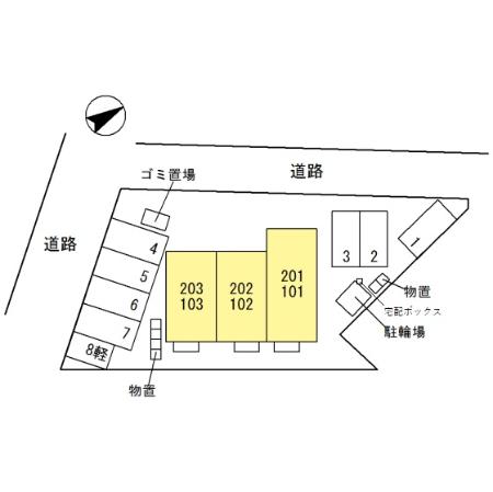 【富山市千原崎のアパートのその他】