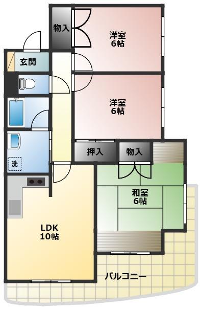 ドエリングの間取り