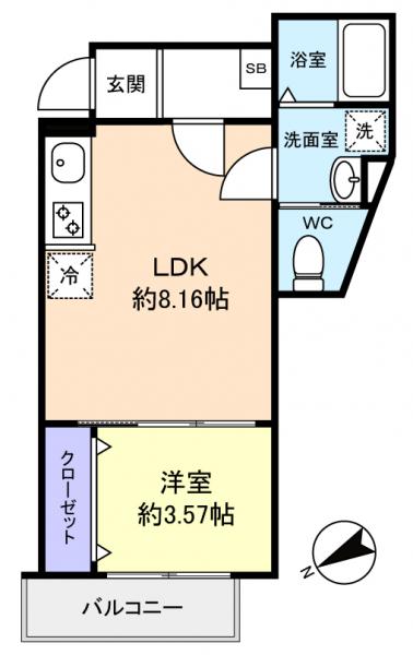ＡＪ新津田沼の間取り