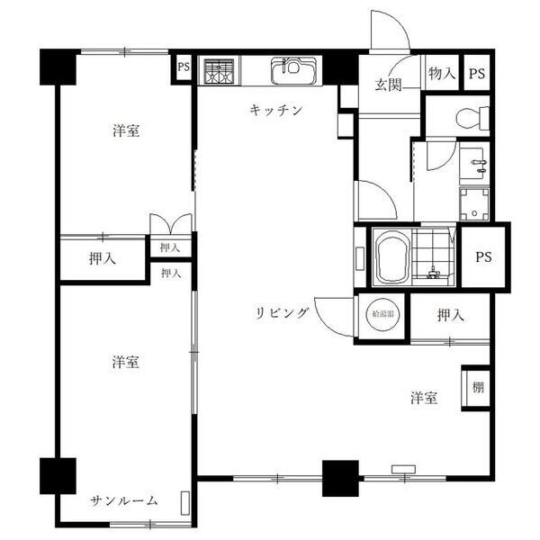 イリス宮の森_間取り_0