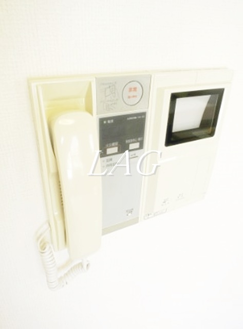 セキュリティ　モニター付きインターホンです。