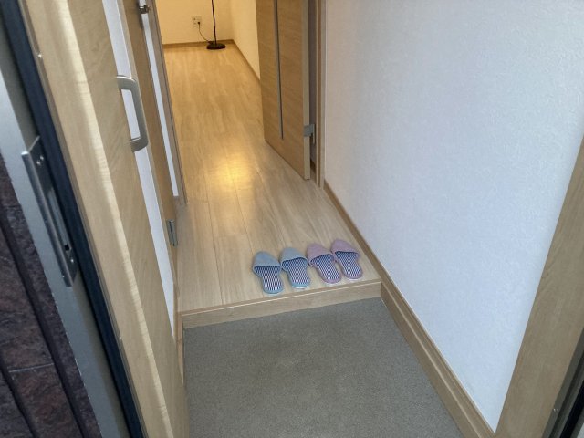 玄関　きれいな玄関です