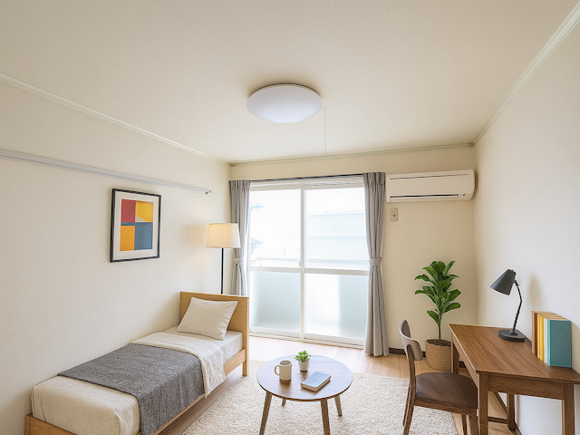 居室・リビング　CGで家具等を配置したもので家具等は含まれません。