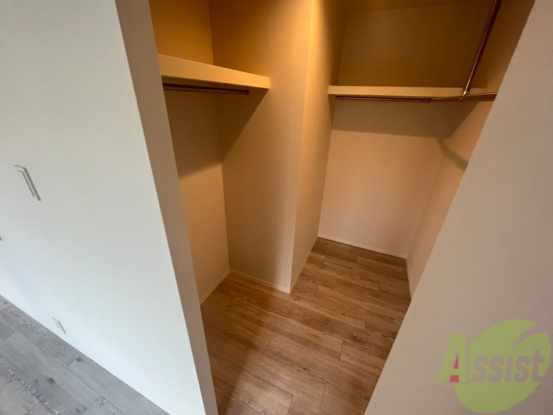 収納　嬉しいウォークインクローゼット仕様です！！