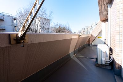 バルコニー　バルコニーがあります