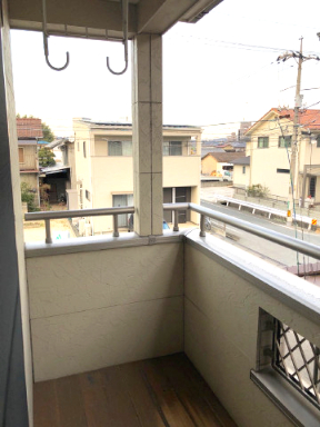 バルコニー　南西向き　※左右反転・イメージ