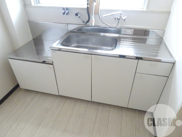 キッチン　ガスコンロ設置可♪