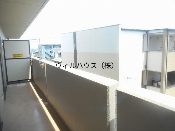 バルコニー　日当たり良好！