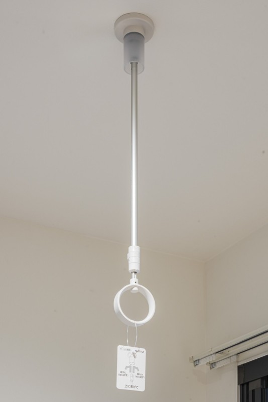 その他設備　室内物干し