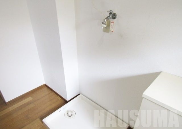 洗面設備　洗濯機置き場