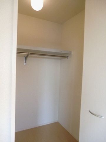 収納　収納便利なウォークインクローゼット