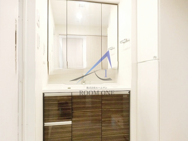 洗面設備　洗面台です。