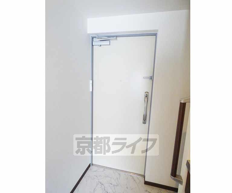 その他設備　しっかりとしたドア。