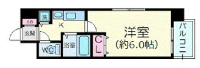 プレサンス京都三条大橋東山苑の間取り写真