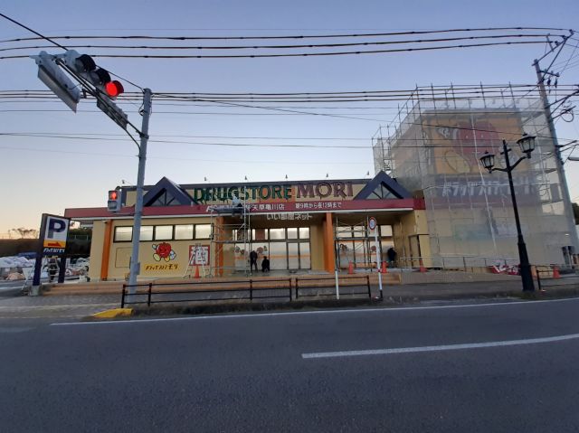 ドラックストア　ドラッグストアモリ天草亀川店（ドラッグストア）まで924m