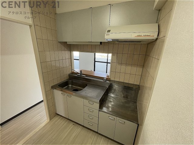 キッチン　ガスコンロ設置可♪
