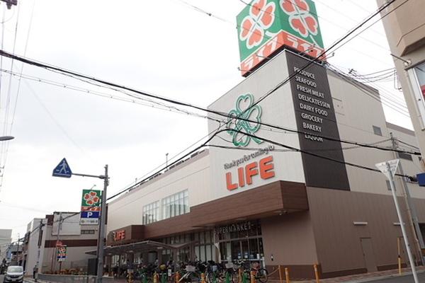 スーパー　ライフ高石店（スーパー）まで830m