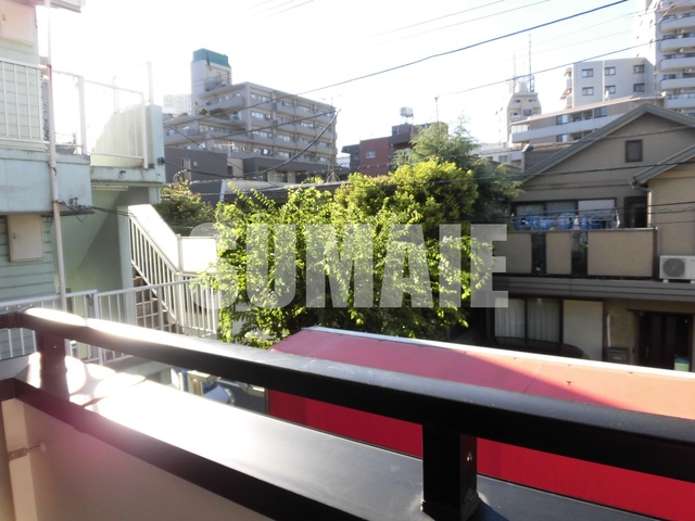 眺望　バルコニーからの景色です！