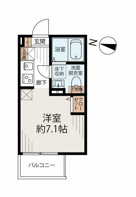 埼玉高速鉄道 川口元郷駅 徒歩8分 3階建 築3年の間取り写真