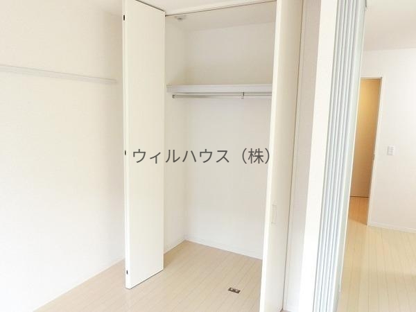 収納　クローゼット！