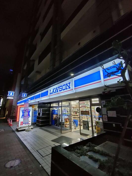 コンビニ　ローソン日本橋横山町店（コンビニ）まで163m