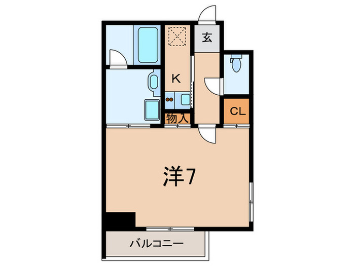 ドゥヴェル甲南の間取り写真