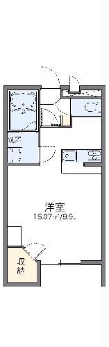 レオパレス双柳1番館の間取り写真